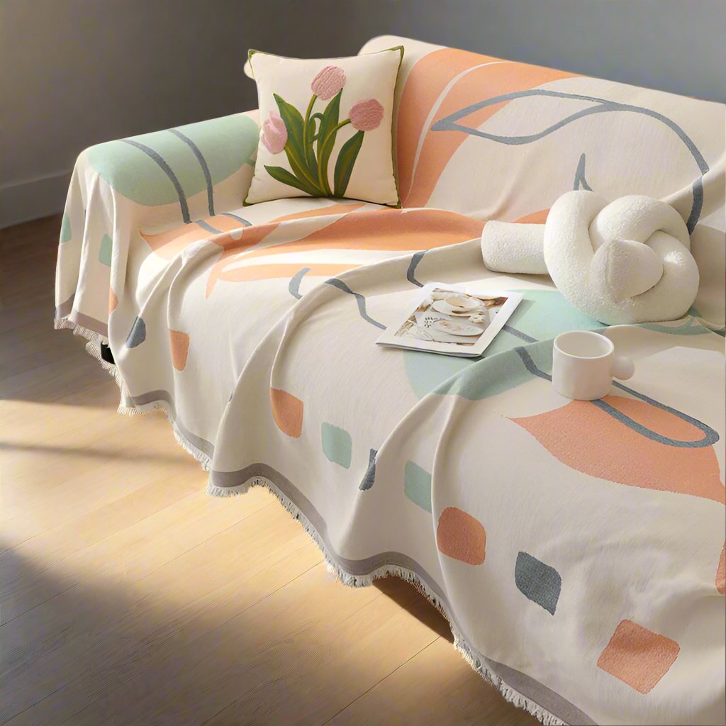 Rich Leaves Sofa Cover