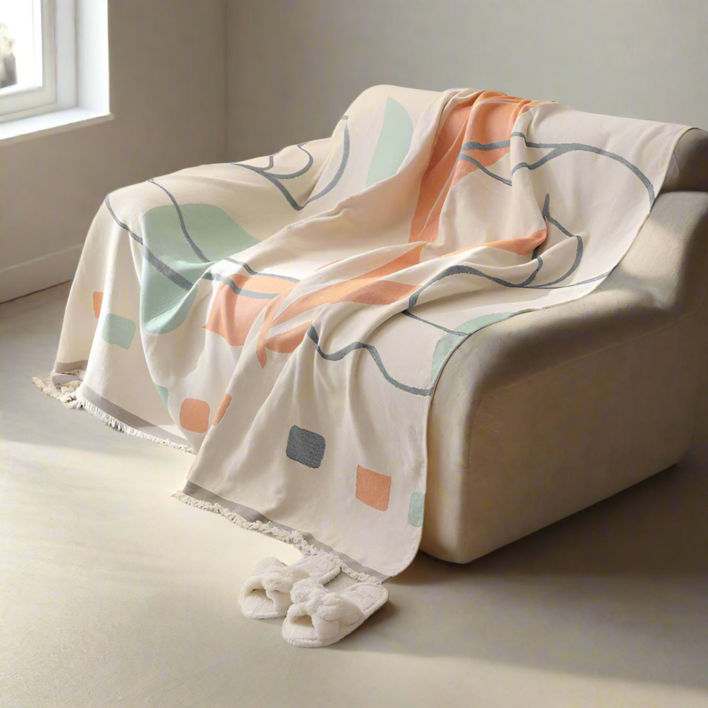 Rich Leaves Sofa Cover