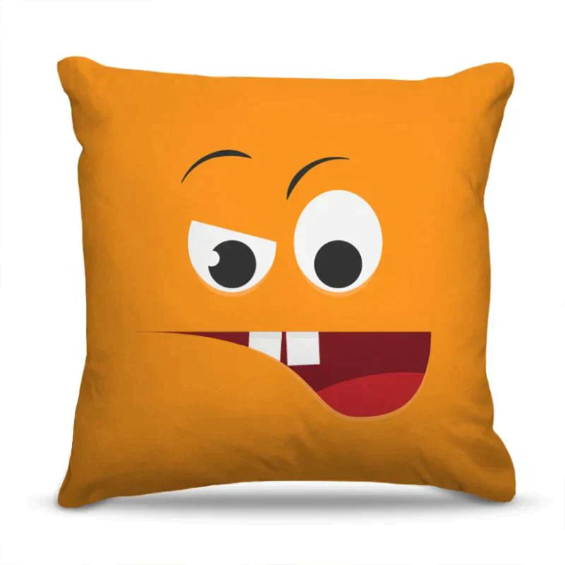 Funny Emoji Cushion Covers (Pack of 5)