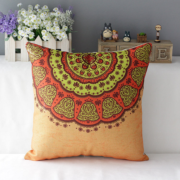 Mediterranean Art Cushion Covers Pack of 4