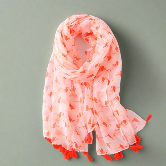 Flamingo Sunset Scarf