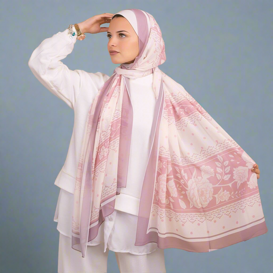 Dusky Rose Scarf