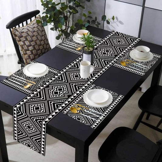Boho Aztec Table Runner With Mates